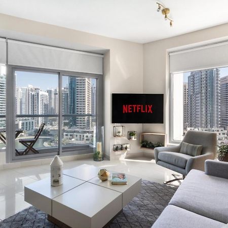 Апартаменти Guestready - Marina View | Fairfield Tower Дубай Екстер'єр фото