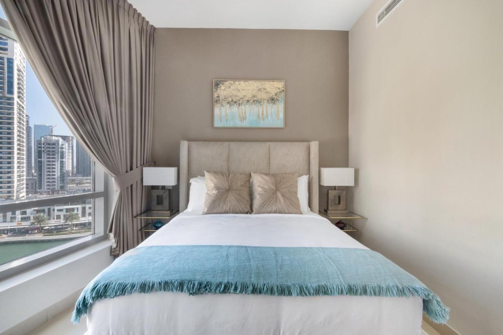 Апартаменти Guestready - Marina View | Fairfield Tower Дубай Екстер'єр фото