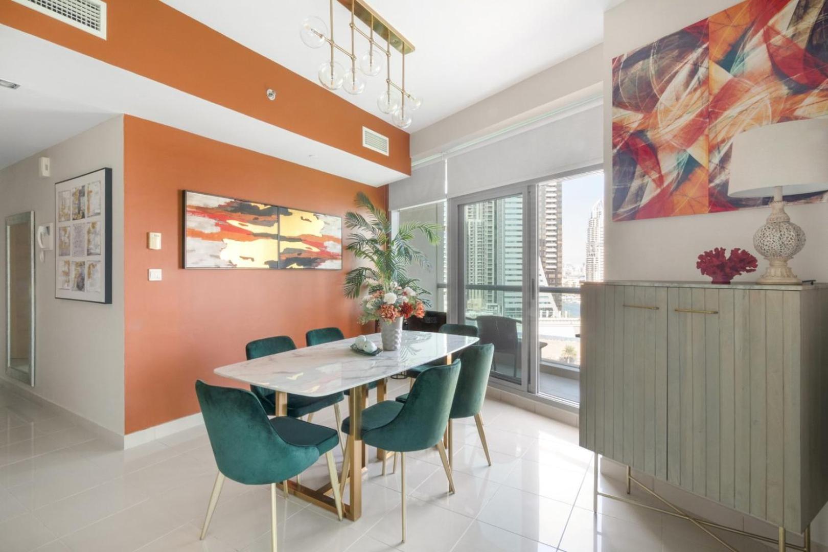 Апартаменти Guestready - Marina View | Fairfield Tower Дубай Екстер'єр фото