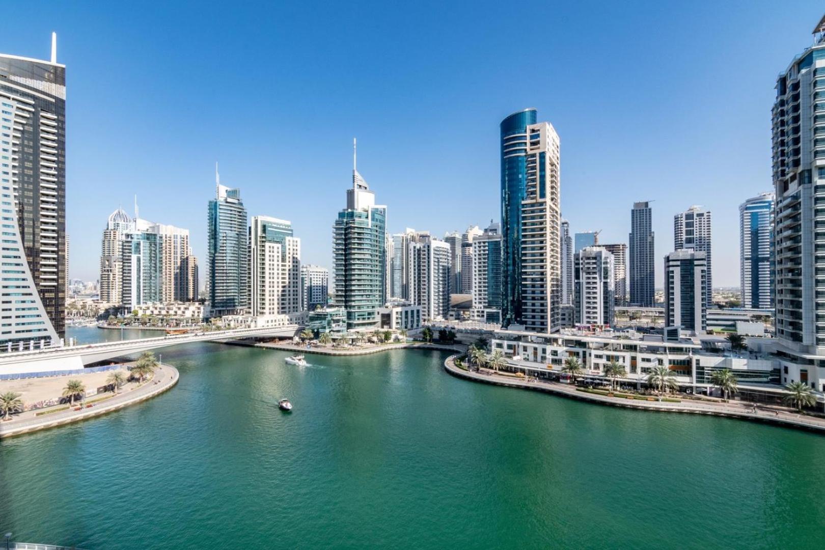 Апартаменти Guestready - Marina View | Fairfield Tower Дубай Екстер'єр фото