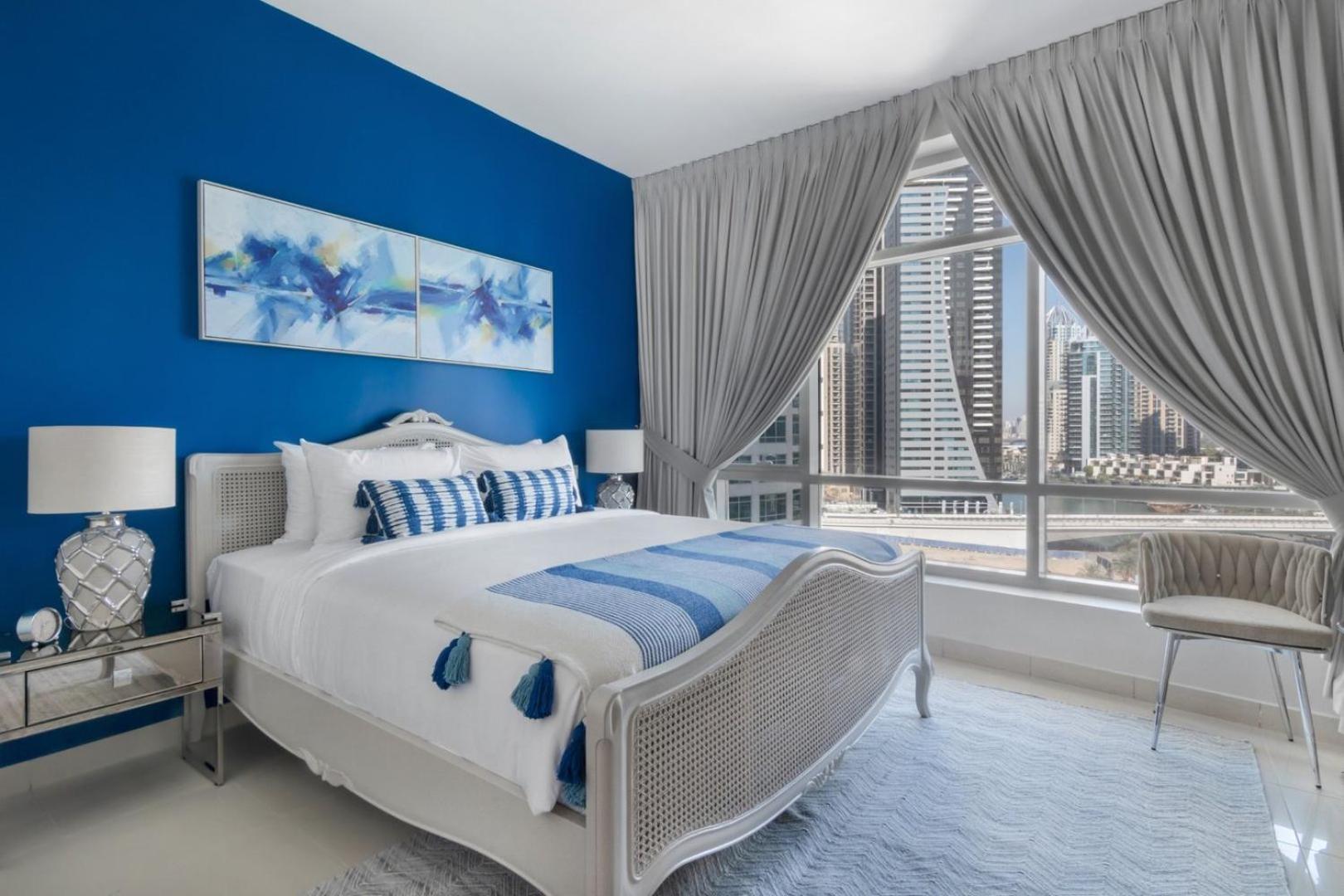 Апартаменти Guestready - Marina View | Fairfield Tower Дубай Екстер'єр фото