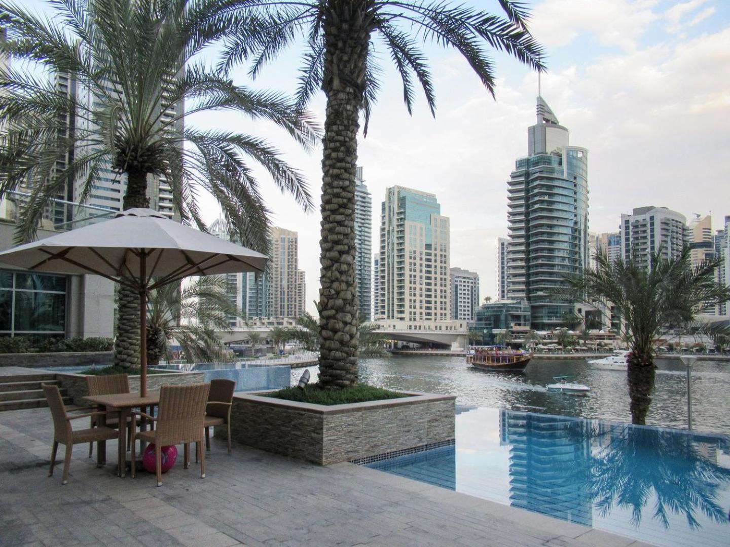 Апартаменти Guestready - Marina View | Fairfield Tower Дубай Екстер'єр фото