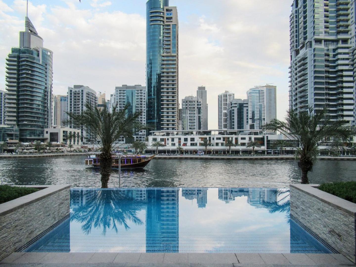 Апартаменти Guestready - Marina View | Fairfield Tower Дубай Екстер'єр фото