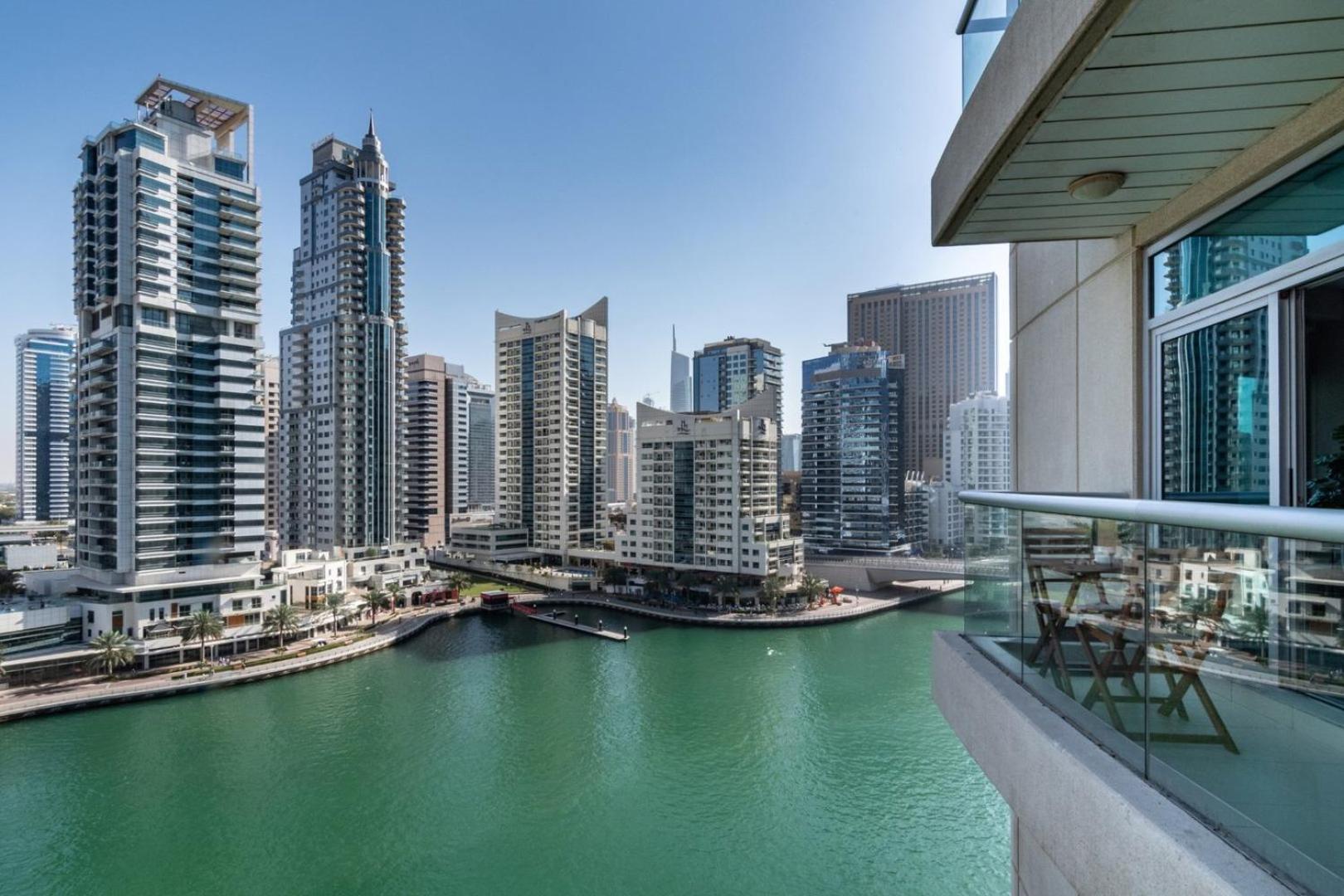 Апартаменти Guestready - Marina View | Fairfield Tower Дубай Екстер'єр фото